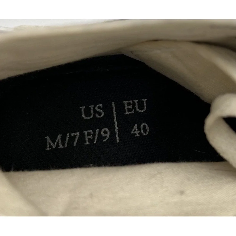 Unisex Jeffers High Top Canvas Sneakers Men Size 7 Women's Size 9‎